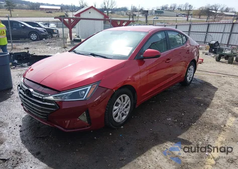 2019 Hyundai Elantra Se z USA, uszkodzony, nr VIN 5NPD74LF2KH494968